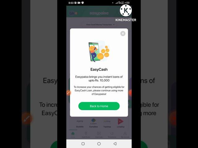 easypaisa loan for other network