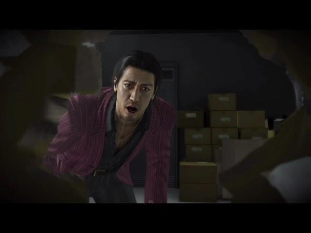 Guy punches hole in Akiyama's box