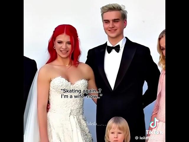 So nostalgic ️‍🩹#figureskating #marriage #pregnancy #alexandratrusova #edit #nostalgia #olympics