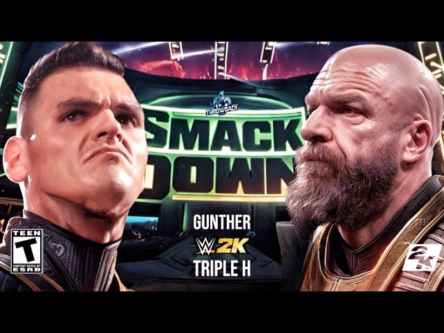 WWE Throwback Wilson - Gunther vs Triple H [WWE][2K]