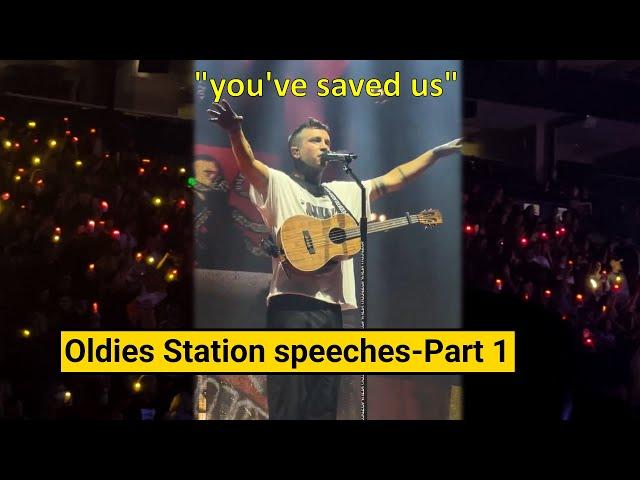 Oldies Station Speeches -Twenty One Pilots clancy tour-part 1