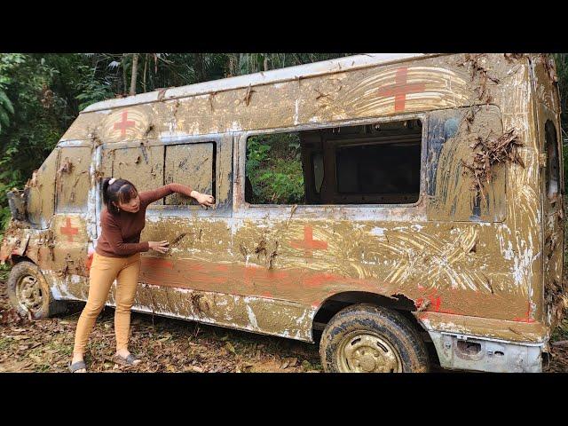 FULLY Restoration CAR AMBULANCE | Restoring And Repair Abandoned Car AMBULANCE For 20 Years