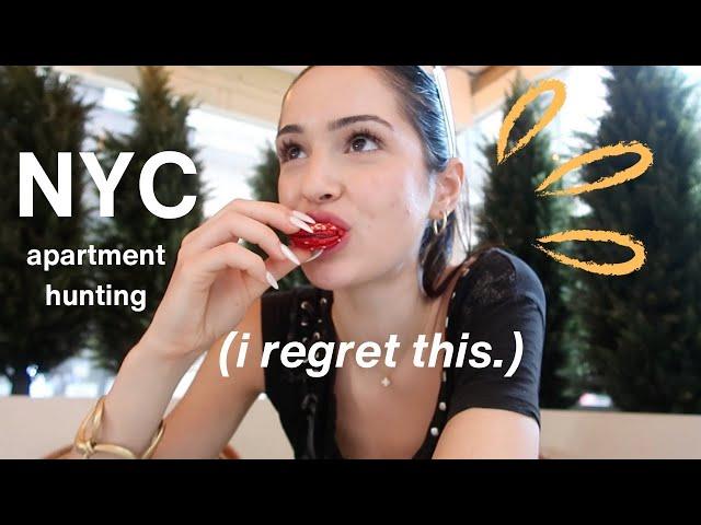 spend a week in NYC with me *apartment hunting* 