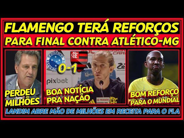 FLAMENGO DE VOLTA AO G4 | LANDIM PERDE MILHÕES NO FLA | REFORÇOS CONTRA O ATLÉTICO-MG E+