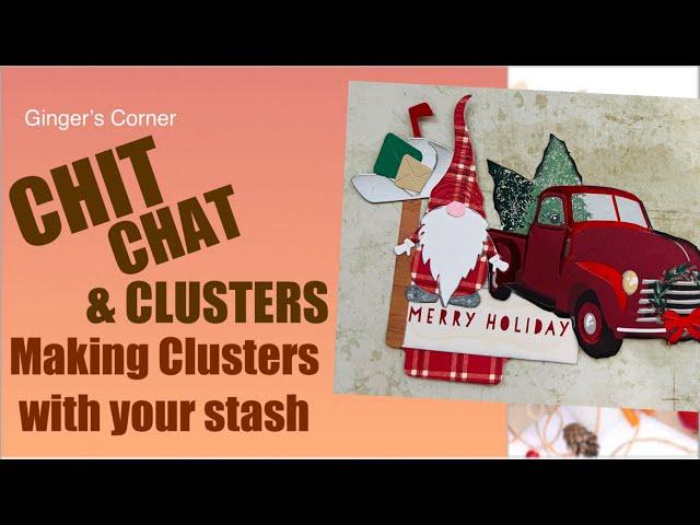 Making Clusters with Your Stash | Christmas Embellishments | DIY Embellishments from Scraps