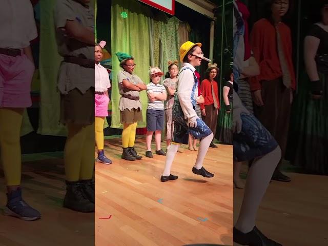 Vera as Pinocchio - Shrek, Jr. the Musical