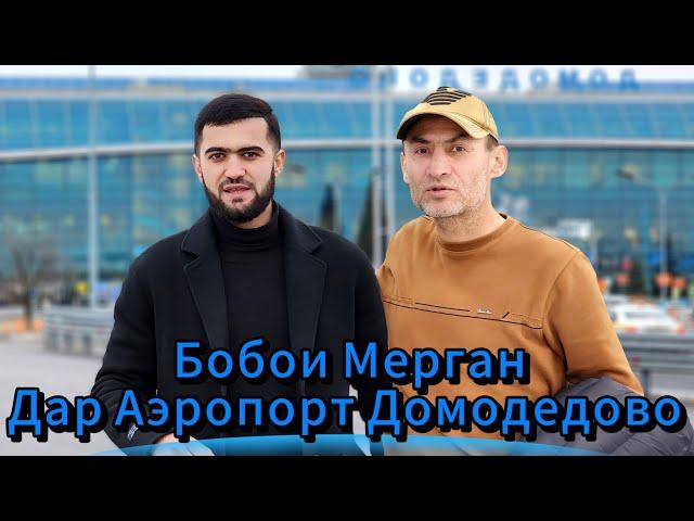 Бобои Мерган Дар Москва Аэропорт Домодедово / 09.03.2024 / Абдулло Тч