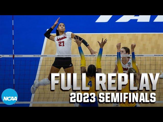 Nebraska vs. Pittsburgh: 2023 NCAA volleyball semifinals | FULL REPLAY