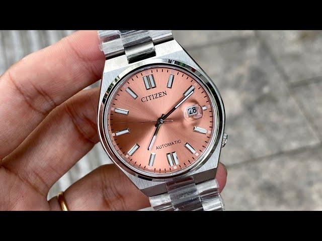 Citizen Tsuyosa Automatic NJ0158-89Y mặt cá hồi hút mắt | JIMMY 0907525830