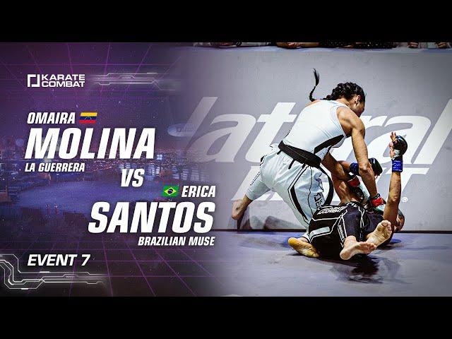 Full Fight: Omaira Molina vs Erica Santos - Karate Combat S03E07