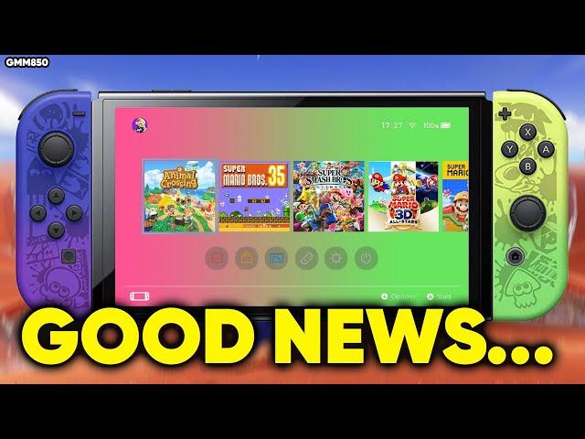 Nintendo Switch GOOD NEWS Just Hit...Woohoo!!