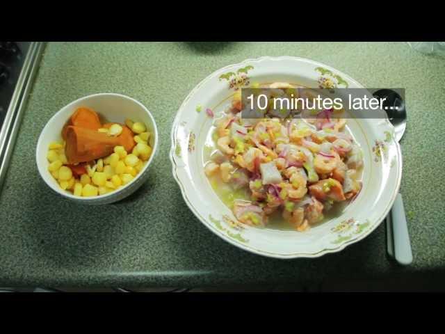 How to make Peruvian style Ceviche