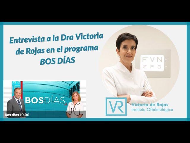Entrevista a la Dra VICTORIA DE ROJAS en el programa BOS DÍAS