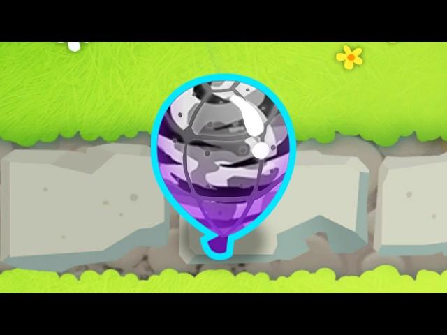 The Camo-Purple-Lead-Black-White Bloon in BTD 6!