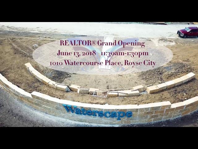 Waterscape REALTOR® Grand Opening Invite