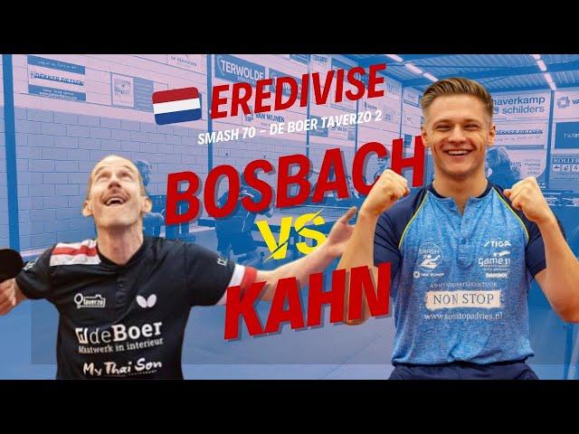 Jonah Kahn (Taverzo) - Lukas Bosbach (Smash 70) Eredivisie 2024