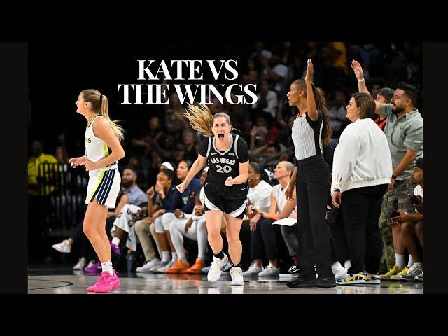 Kate Martin had an interesting game against Dallas