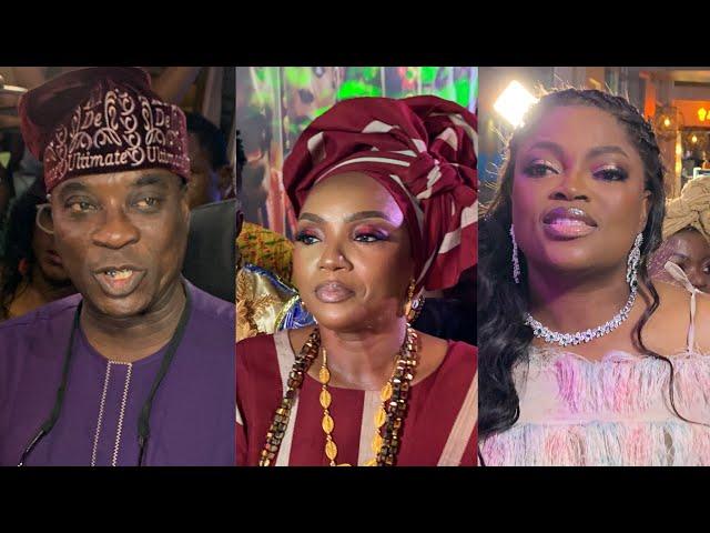 WASIU AYINDE SURPRISE ENTRY WITH OGA BELLO, JIDE KOSOKO, DELE ODULE LIVE TO SEVEN DOORS PREMIERE