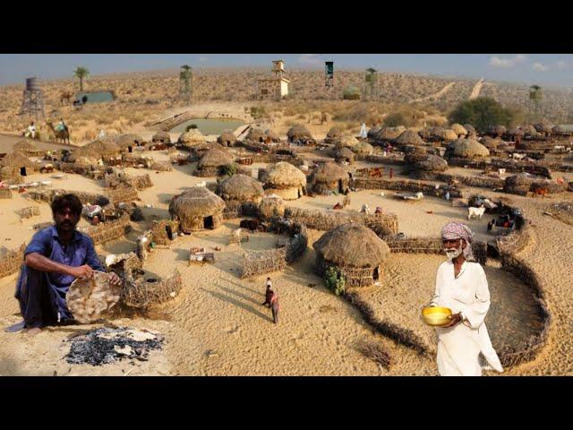 Ancient Desert Village Life Pakistan | Desert Village Food | Stunning Pakistan