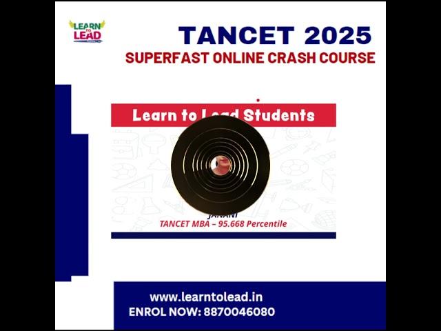 TANCET 2025 MBA MCA Superfast Online Course Join Top MBA Colleges Admissions Open #tancet2025