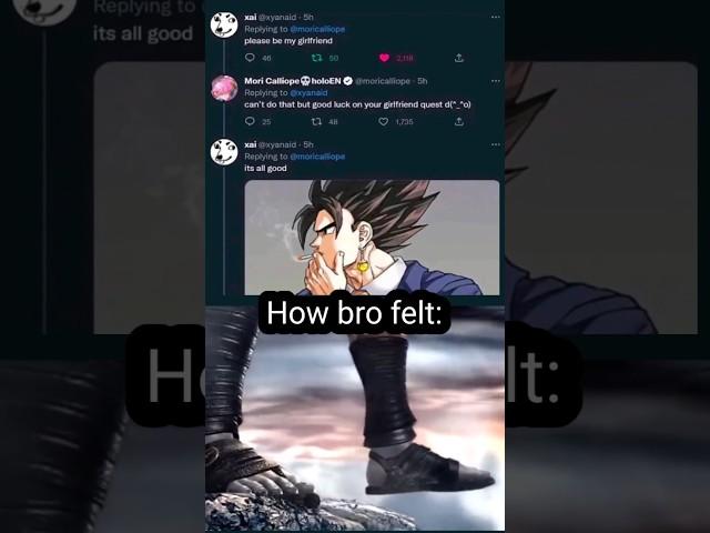 How bro felt 