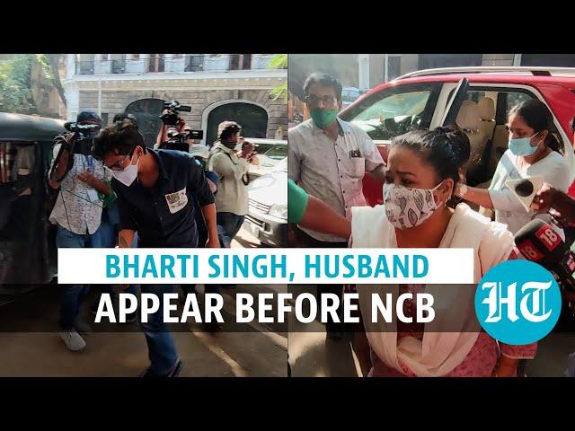 Bollywood drugs case: Comedian Bharti Singh, husband at NCB office for quizzing