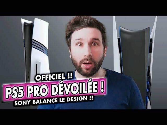 INCROYABLE, PS5 PRO DEVOILÉE OFFICIELLEMENT  SONY BALANCE LE DESIGN !!!