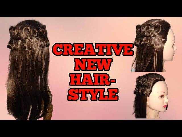 Creative new hairstyle 