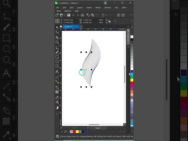 Flower design in corelDRAW #artwork #graphicdesign #logo #coreldrawtutorial #art #logodesign