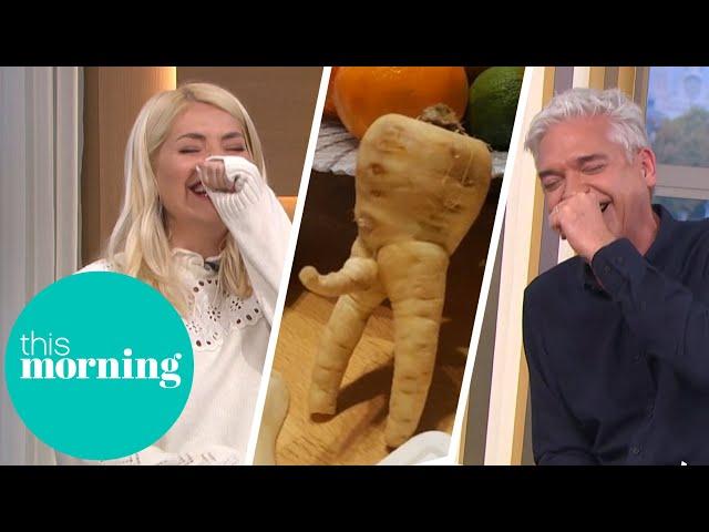 Phillip & Holly Lose It Over Rude Vegetables | This Morning