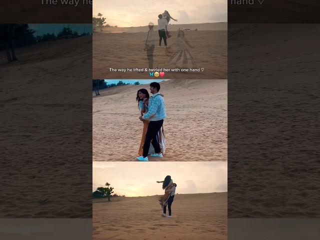 The way he  lift and twirled her#pranalirathod #aashaymishra #duan #durga #pransh #yrkkh #akshu