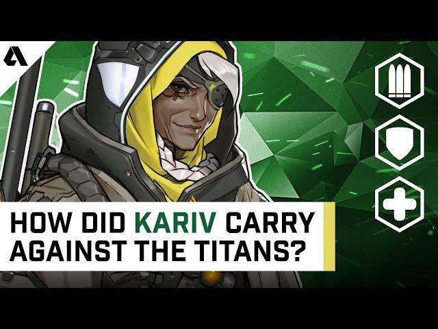 How Did Kariv Carry Against The Titans? - Pro Overwatch Analysis