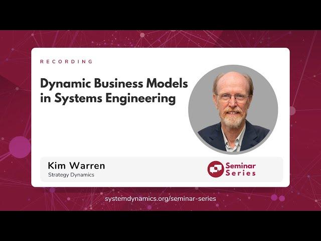 Dynamic Business Models in Systems Engineering