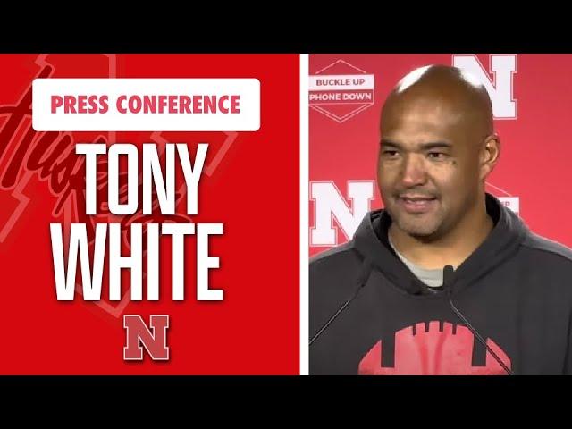 Nebraska Football DC Tony White meets with the media on Tuesday ahead of Iowa game I Huskers I GBR