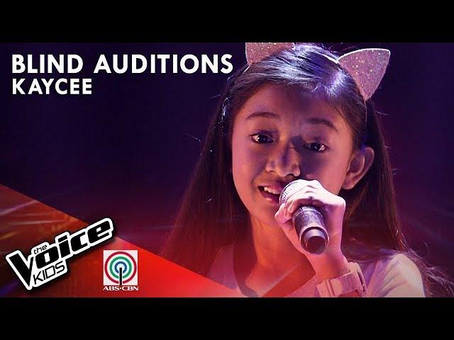 Kaycee David - Salamat | Blind Auditions | The Voice Kids Philippines Season 4