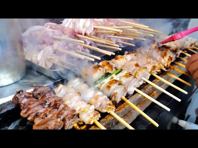 How yakitori and mizutaki nabe cook in Korea | Korean food