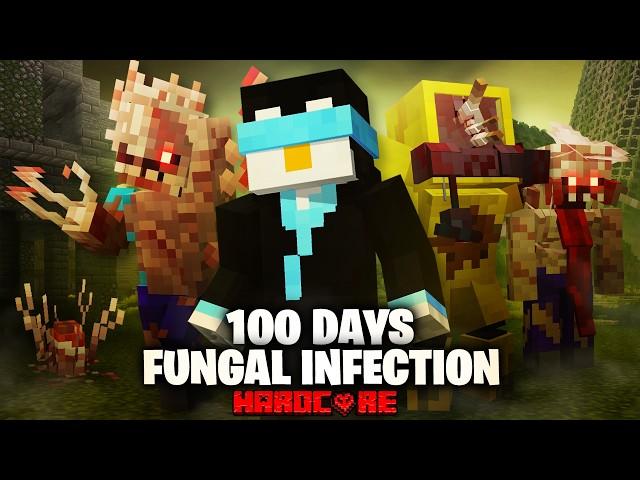 I Survived 100 Days in a Evolved Parasite Outbreak in Minecraft Hardcore