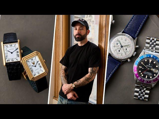 Vintage Watch Dealer Mike Nouveau Shares His ROLEX, CARTIER, OMEGA, and More!