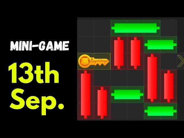 Hamster Kombat Mini-Game 13th September (Puzzle Solved)