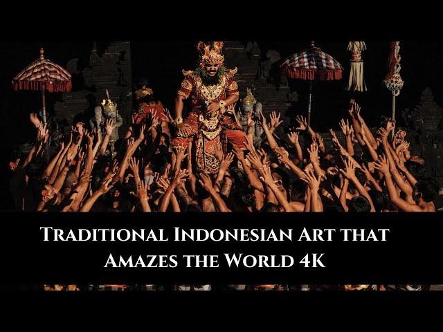 Traditional Indonesian Art that Amazes the World [Amazing Places 4K]