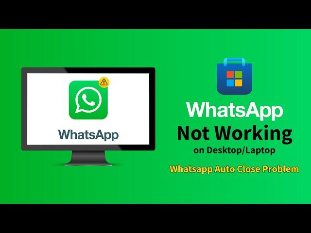 How to fix WhatsApp Problem 2023  | WhatsApp Not Working Opening on PC