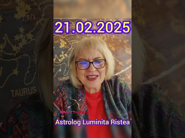 Horoscopul Zilei - 21 Februarie 2025 | Astrolog Luminita Ristea #shorts