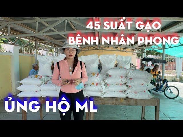 BÀ CON TẠI LÀNG BỆNH PHONG CÙI NÚI SẠN NHA TRANG NHẬN QUÀ MTQ BÊN MỸ RẤT XÚC ĐỘNG/ My Le Channel.