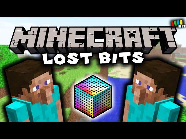 Minecraft LOST BITS | Unused Content and Debug Features [TetraBitGaming]