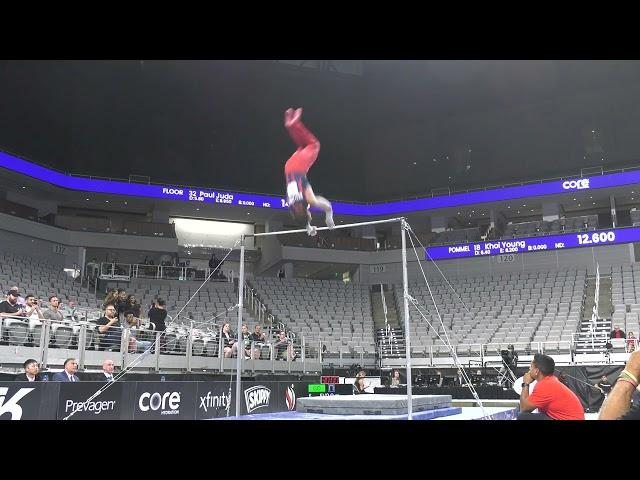 Brody Malone  - High Bar -  2024 Xfinity U.S. Championships -  Senior Men Day 1