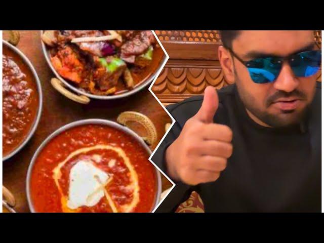 Pakistani Trying Indian famous butter chicken and haydrabadi biryani for the first time