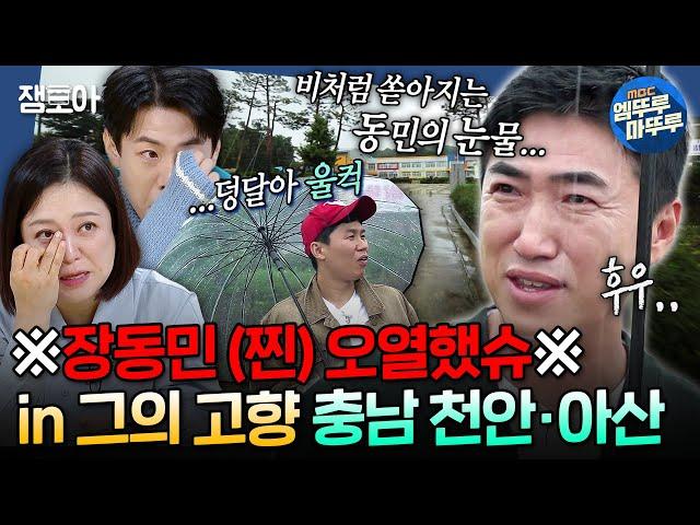 [구해줘홈즈] 방송 최초) 스튜디오를 눈물바다로 만든 장동민의 갑작스런 오열 이슈ㅣ#장동민 #오열 #고향 MBC241114방송