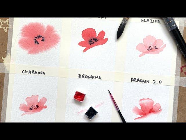 5 Easy & Essential Watercolor Techniques For Beginners