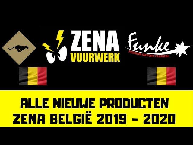 Zena Vuurwerk Belgie - Alle nieuwe producten - 2019 - 2020