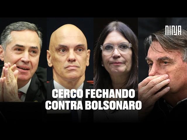 Cerco contra Bolsonaro acirra ataques ao STFDia 8, joias roubadas e abin ParalelaResumo do Dia